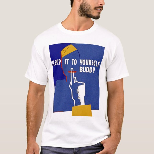 T-shirt Garde-Le À Ton Époux (Devant)