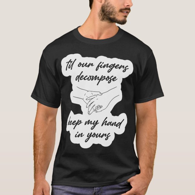 T-shirt garde ma main dans la tienne (Devant)