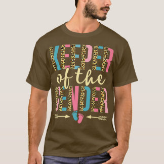 T-shirt Garde mignon du léopard de révélation de sexe Pa