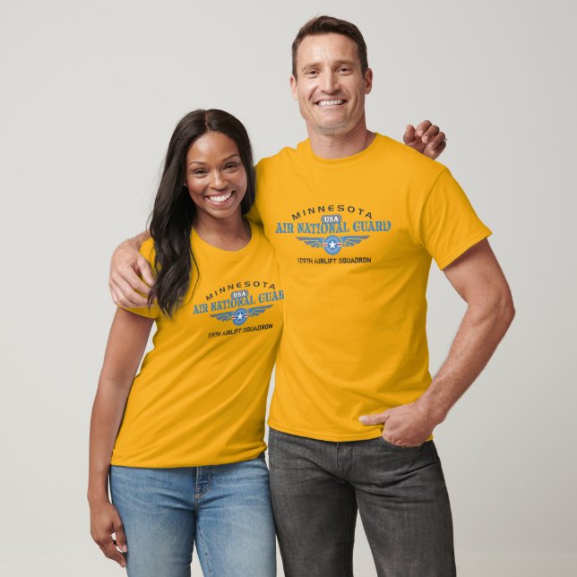 T-shirt Garde nationale aérienne du Minnesota (Unisexe)