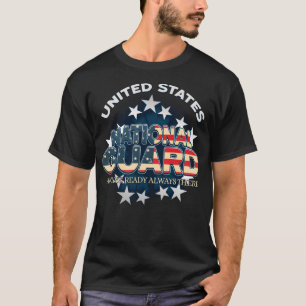 T-shirt Garde nationale des USA toujours prête toujours au