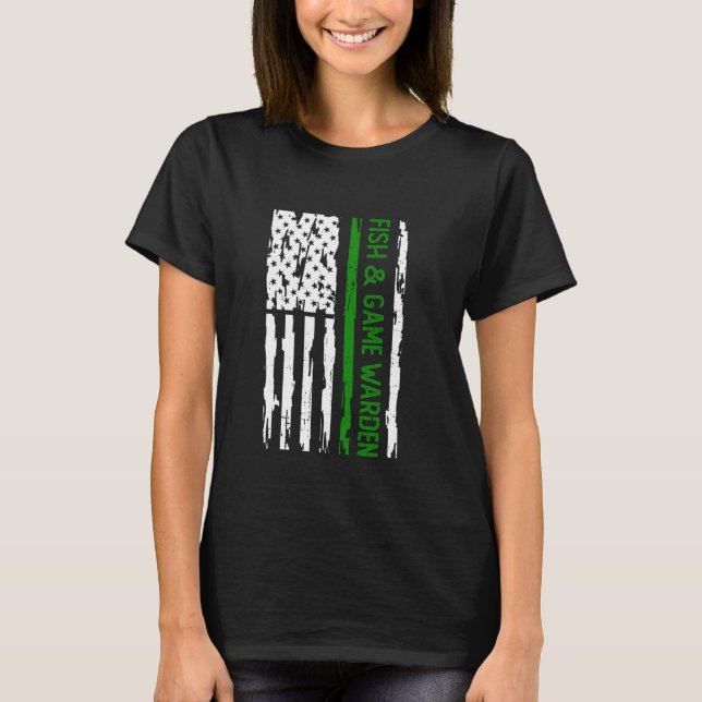T-shirt Garde-pêche et chasse (Devant)