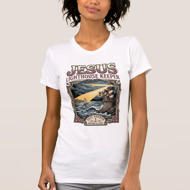 T-shirt Garde-phare Jésus Garde-phare Jésus Ch (Devant)