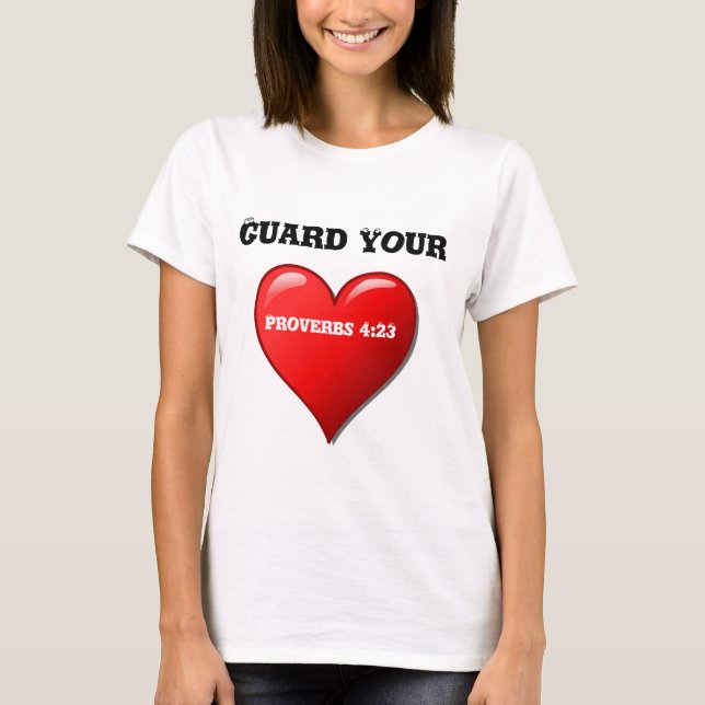 T-shirt Garde Ton Coeur ! (Devant)