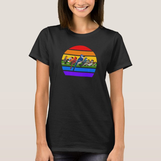 T-shirt Garden Birds (Devant)