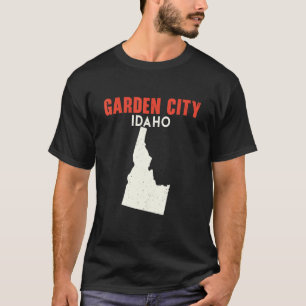 T-shirt Garden City Idaho USA State America Travel Idahoan