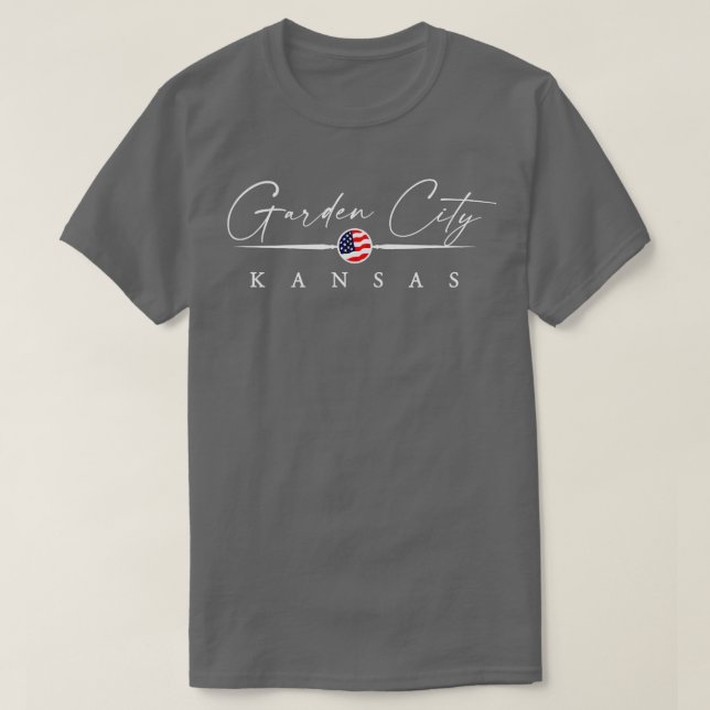 T-shirt Garden City Kansas (Design devant)