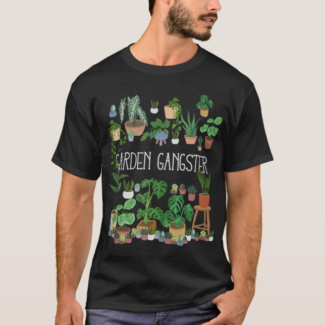 T-shirt Garden Gangster (Devant)