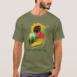 T-shirt Garden Girl Grow Food / Fruit végétal