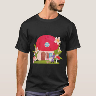 T-shirt Garden Gnomes et Mushroom House