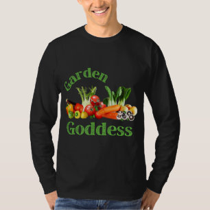 T-shirt Garden Goddess Fruits bio et jardiniers végétaux