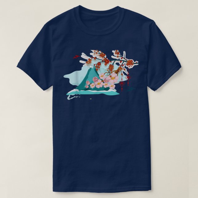T-shirt Garden japonais  (Design devant)
