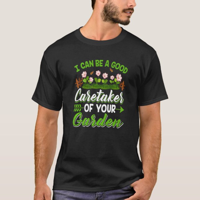 T-shirt Garden Plants Graphic Saying Gardening (Devant)