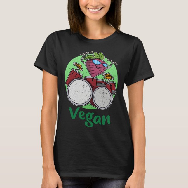 T-shirt Garden Vegan Vegetarian Cuisine Vegetables  3 (Devant)