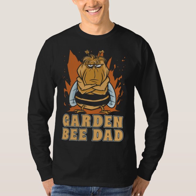 T-shirt Gardener Dad Flowers Garden  Plants Gardening Bees (Devant)