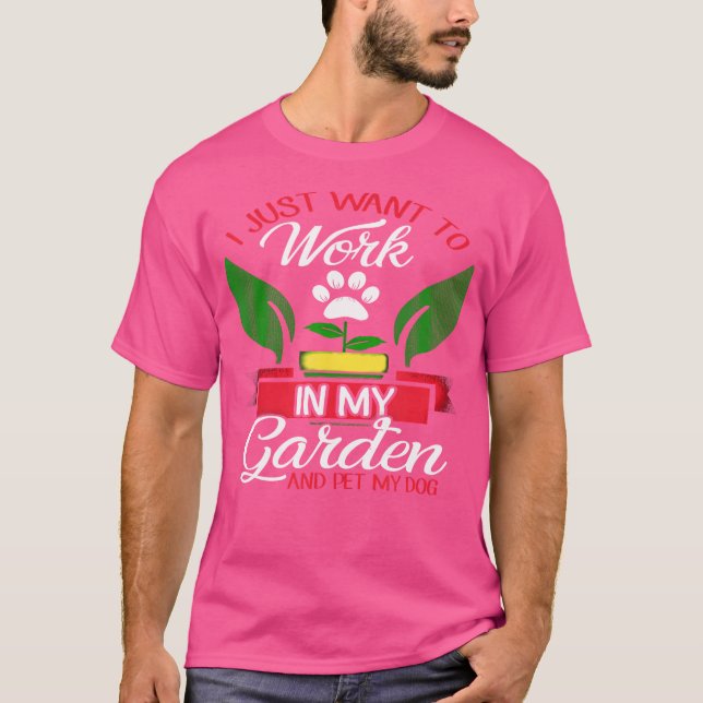 T-shirt Gardener 	  Gardener Gifts  Gardening T Shirt (Devant)