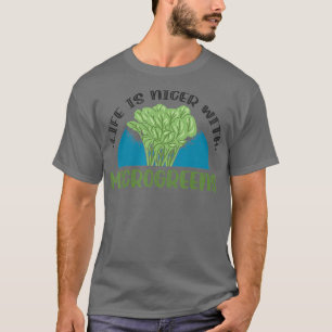 T-shirt Gardener Micro agriculture Microgreens sains