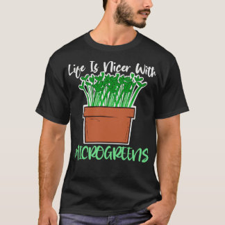 T-shirt Gardener Micro agriculture Microgreens sains