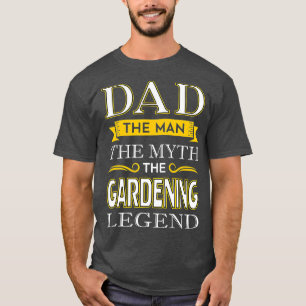T-shirt Gardener Papa Cadeaux pour papa Fête des pères de