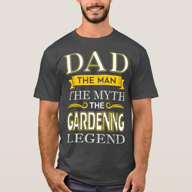 T-shirt Gardener Papa Cadeaux pour papa Fête des pères de  (Devant)