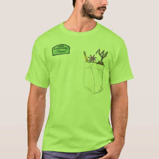 T-shirt Gardenerd principal