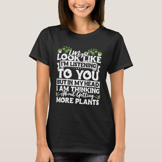 T-shirt Gardening Apparel Gardener for Landscaping  Women  (Devant)