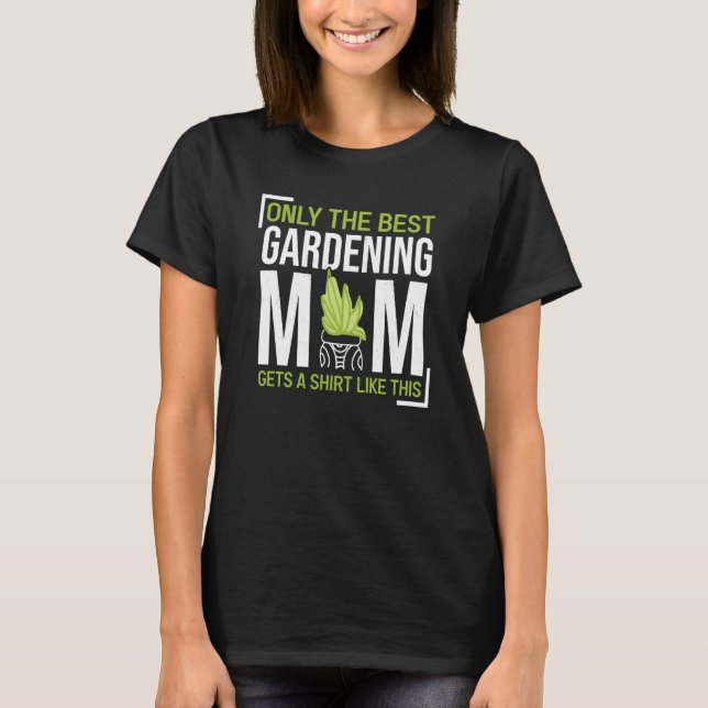 T-shirt Gardening For Gardener Mom Landscaping Garden Moth (Devant)