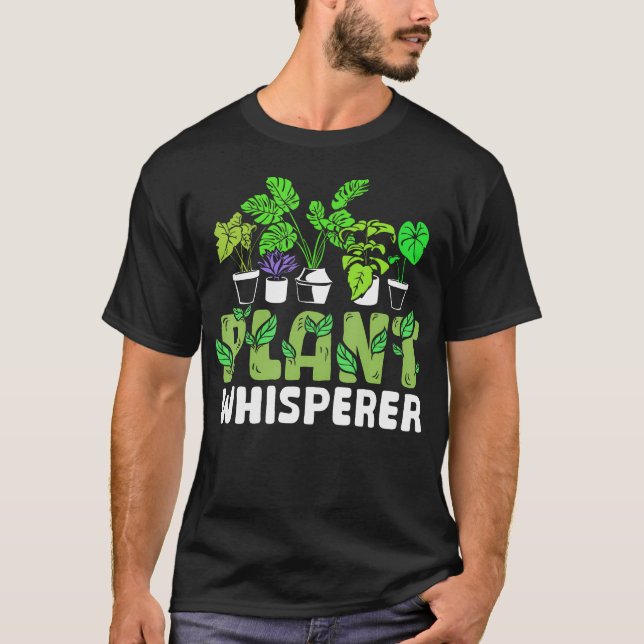 T-shirt Gardening Lover Garden Irrigation Plantsman Plant  (Devant)