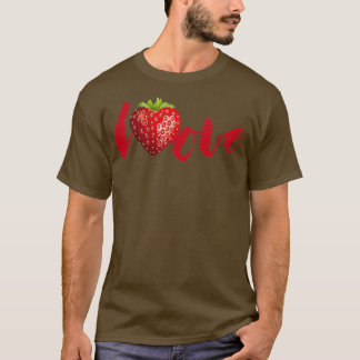 T-shirt Gardening Strawberries et Fruit Strawberry Pickin