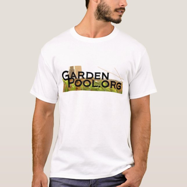 T-shirt GardenPool.org (Devant)