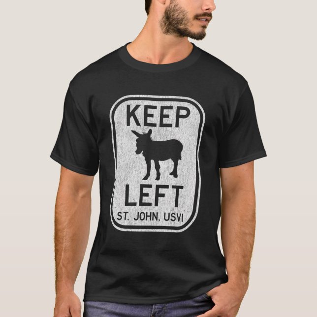T-shirt Garder à gauche St John Usvi Donkey détendu Long S (Devant)