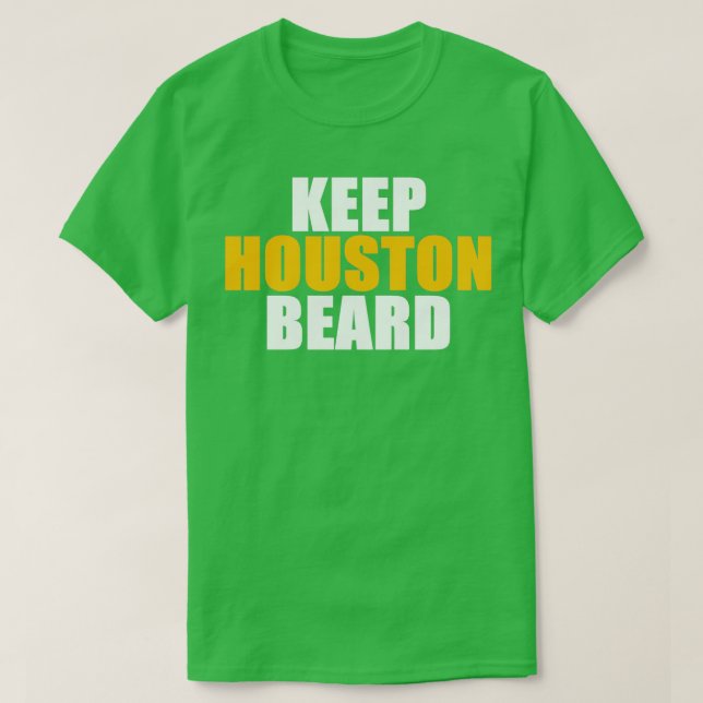 T-SHIRT GARDER HOUSTON BEARD 2 (Design devant)