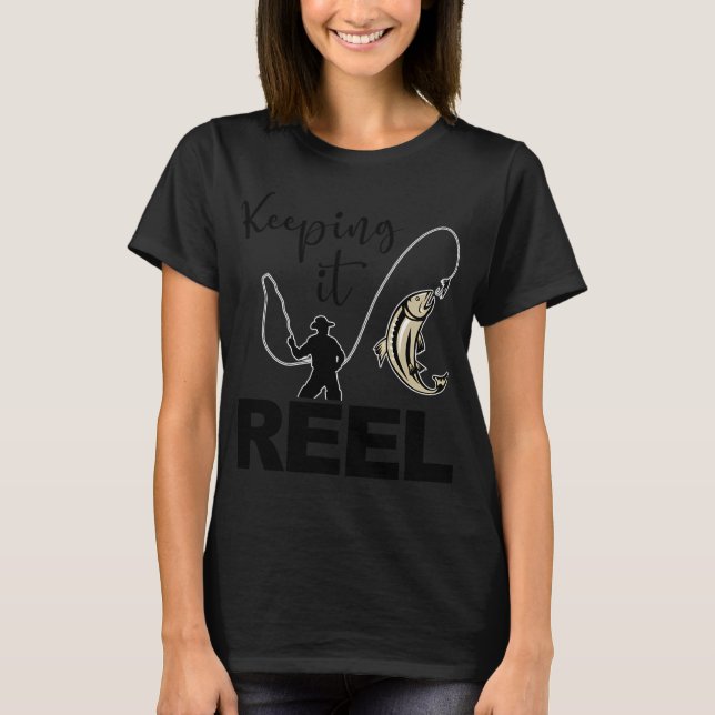 T-shirt Garder la pêche (Devant)