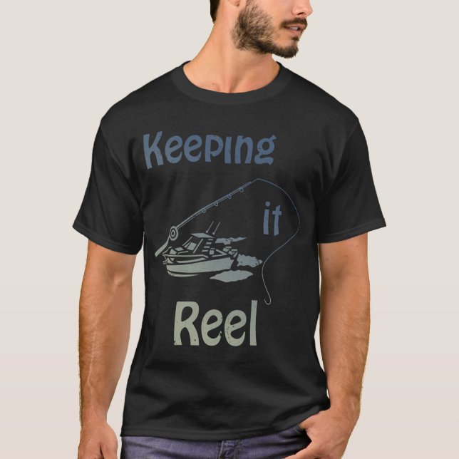 T-shirt Garder la pêche - Pêche (Devant)