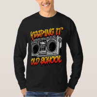 Garder l'ancien Hip hop de l'école Boombox de musi