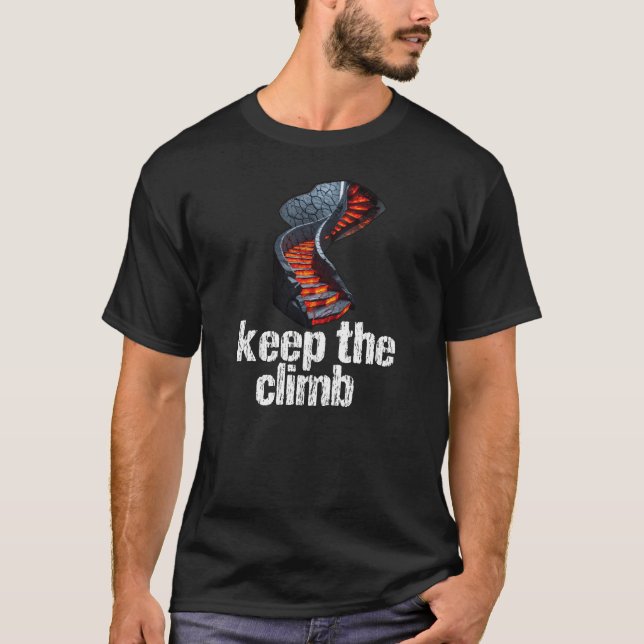 T-shirt Garder l'ascension (Devant)