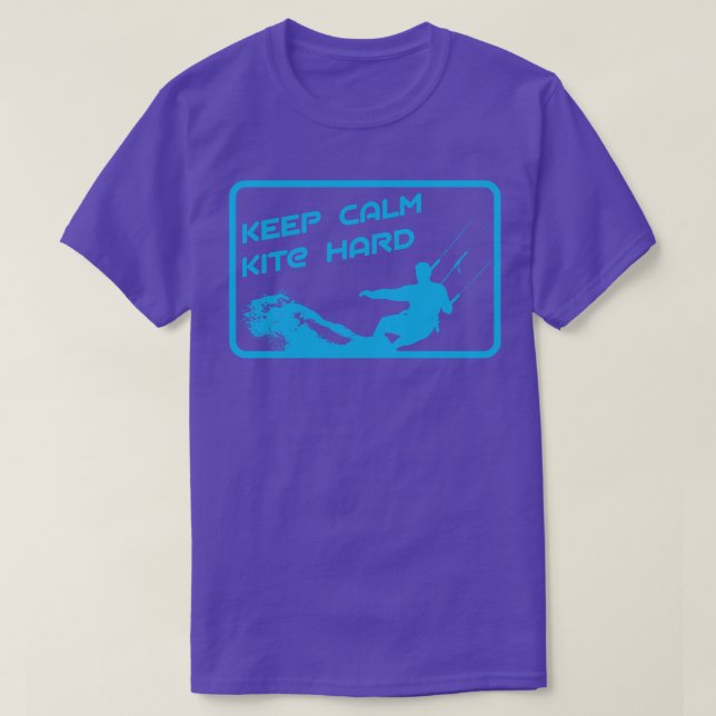 T-shirt Garder le cerf-volant calme (Design devant)