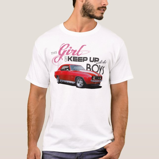 T-shirt Garder le contact avec les garçons (Devant)