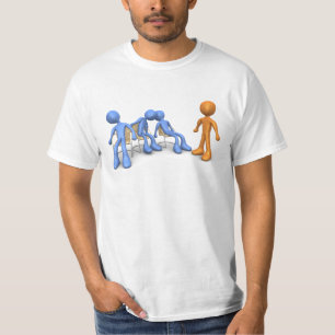 T-shirt Garder le contact avec les Joneses