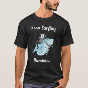 T-shirt Garder le surf Dummies Requin 1