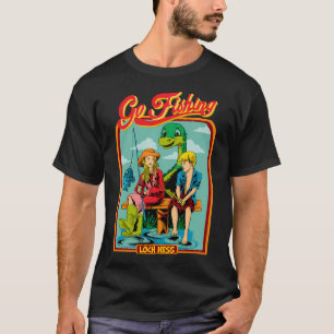 T-shirt Garder les enfants accros à la pêche
