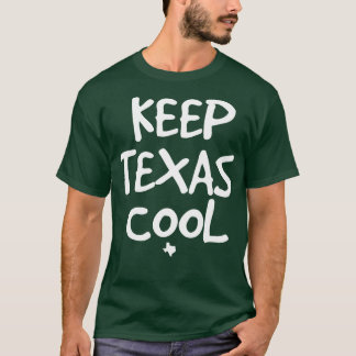 T-shirt Garder les tee - shirts sombres du Texas Cool