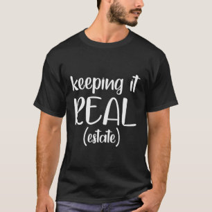 T-shirt Garder l'immobilier drôle agent immobilier Gif