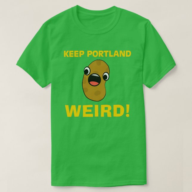 T-shirt Garder Portland bizarre (Design devant)