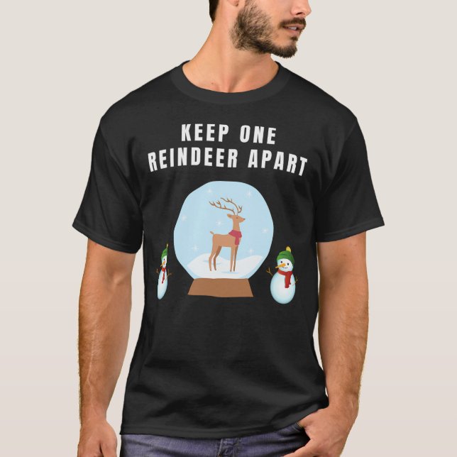 T-shirt Garder un renne séparé (Devant)