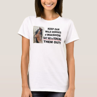 T-SHIRT GARDER WASHOE SAUVAGE