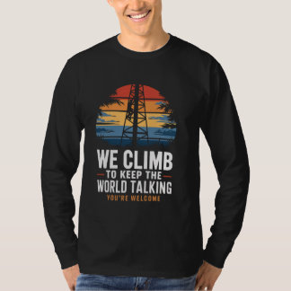 T-shirt Garder World Taleman Tech Cell Climber
