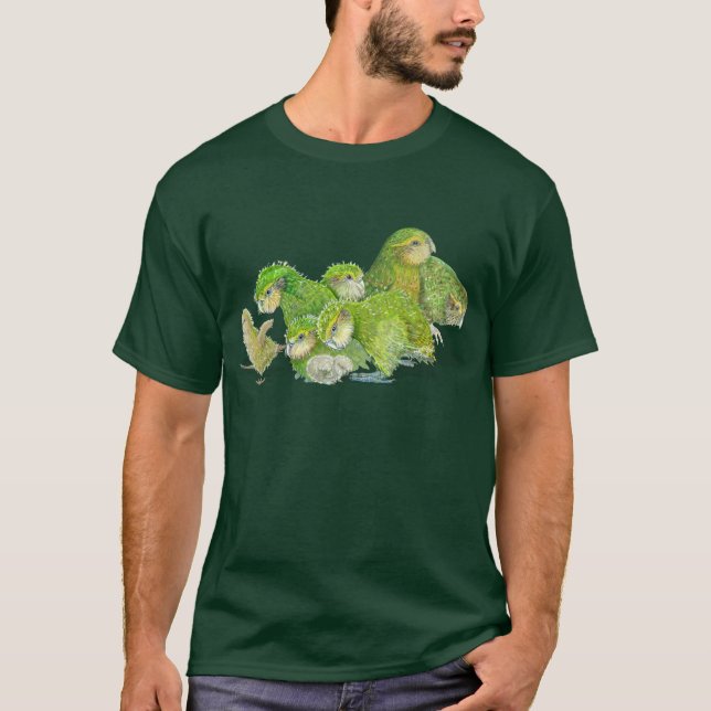 T-shirt Garderie de Kakapo (Devant)