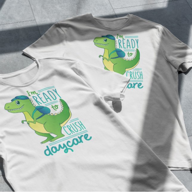 T-shirt Garderie T Rex (Créateur téléchargé)