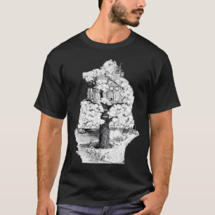 T-shirt Gardez Calme Poisson Sur Cadeaux De Pêche Amusants
